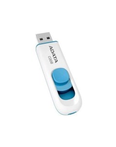Флешка USB Classic C008 16ГБ USB2 0 белый и синий Adata