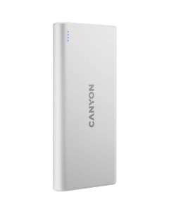 Внешний аккумулятор Power Bank PB 108 10000мAч белый Canyon