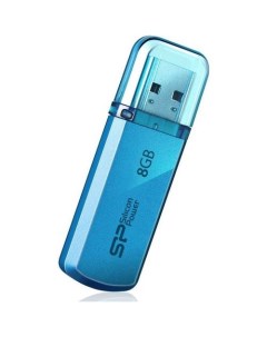 Флешка USB Helios 101 8ГБ USB2 0 синий Silicon power