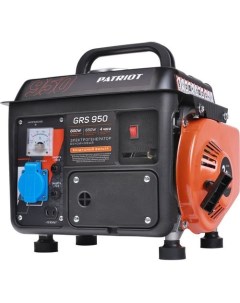 Бензиновый генератор GRS 950 220 В 0 8кВт Patriòt