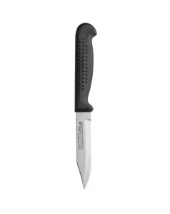 Нож кухонный LR05 43 для чистки овощей и фруктов 89мм стальной черный Lara