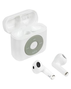 Наушники TWS MP3 HDX15 Bluetooth вкладыши белый Hiper