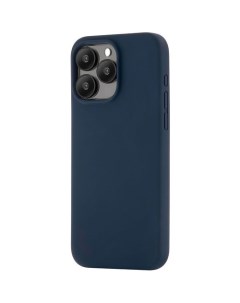Чехол клип кейс Touch Mag Case для Apple iPhone 15 Pro Max противоударный темно синий Ubear