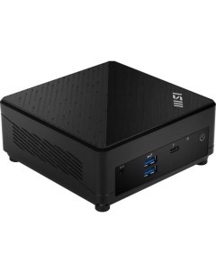 Неттоп Cubi 5 12M 012XRU Intel Core i7 1255U DDR4 16ГБ 512ГБ SSD Intel Iris Xe noOS черный Msi