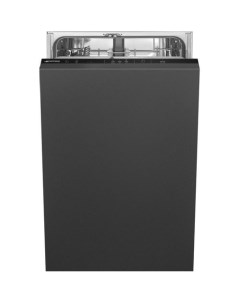 Встраиваемая посудомоечная машина ST4522IN узкая ширина 44 6см полновстраиваемая загрузка 9 комплект Smeg