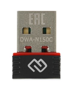 Сетевой адаптер Wi Fi DWA N150C USB 2 0 Digma
