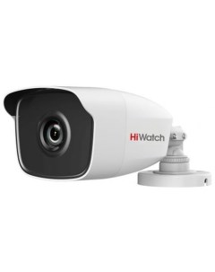Камера видеонаблюдения аналоговая DS T220 1080p 3 6 мм белый Hiwatch