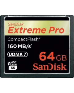 Карта памяти CF Extreme Pro 64 ГБ 160 МБ с SDCFXPS 064G X46 1 шт Sandisk