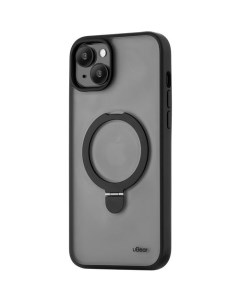 Чехол клип кейс Clip Mag Case для Apple iPhone 15 Plus противоударный черный Ubear