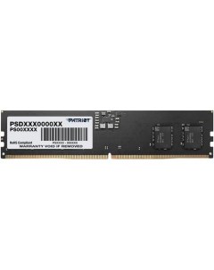 Оперативная память Signature PSD532G5600K DDR5 2x 16ГБ 5600МГц DIMM Ret Patriòt