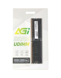 Оперативная память UD138 266616UD138 DDR4 1x 16ГБ 2666МГц DIMM Ret Agi