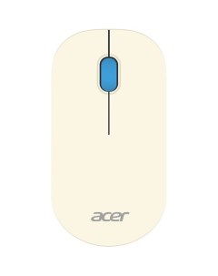 Мышь OMR205 оптическая беспроводная USB белый и голубой Acer
