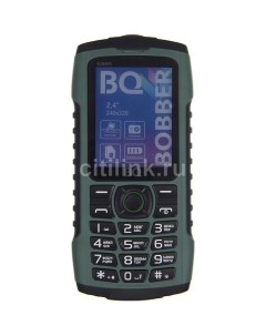 Сотовый телефон Bobber 2439 зеленый Bq