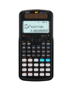 Калькулятор ED991ES черный Deli