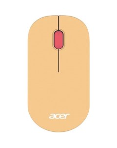 Мышь OMR205 оптическая беспроводная USB розовый и бежевый Acer