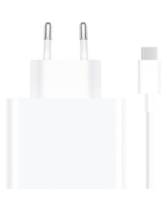 Сетевое зарядное устройство 120W Charging Combo Type A EU USB USB type C 6A белый Xiaomi
