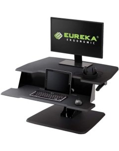 Стол игровой регулируемый ERK CV 31B МДФ черный Eureka