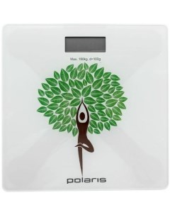 Напольные весы PWS 1876DG Yogatree до 180кг цвет рисунок Polaris