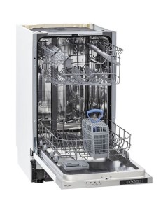 Встраиваемая посудомоечная машина Regen 45 BI узкая ширина 44 8см полновстраиваемая загрузка 10 комп Крона