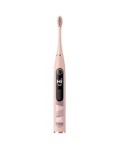 Электрическая зубная щетка X 10 R3100 насадки для щётки 1шт цвет розовый Oclean