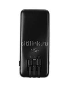 Внешний аккумулятор Power Bank Super Slim Star100C 10000мAч черный Itel