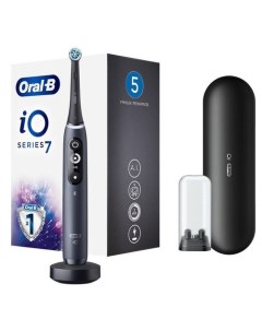 Электрическая зубная щетка iO Series 7 Onyx насадки для щётки 1шт цвет черный Oral-b