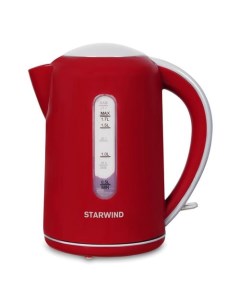 Чайник электрический SKG1021 2200Вт красный и серый Starwind