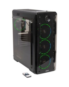 Корпус ATX OB Midi Tower без БП черный Hiper