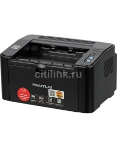 Принтер лазерный P2500 черно белая печать A4 цвет черный Pantum