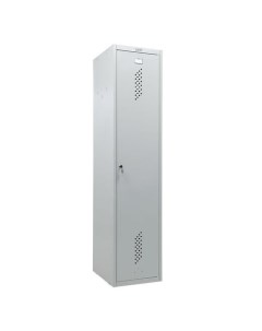 Шкаф для одежды LS 11 40D металл 1830мм х 418мм серый Практик