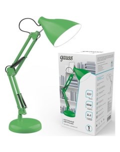 Настольная лампа GTL003 зеленый Gauss