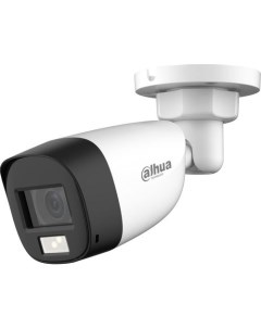 Камера видеонаблюдения аналоговая DH HAC HFW1500CLP IL A 0280B S2 1620p 2 8 мм белый Dahua