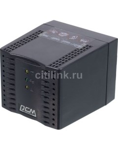 Стабилизатор напряжения TCA 1200 черный Powercom