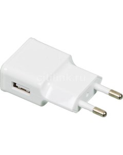 Сетевое зарядное устройство TJ 159w USB A 10 5Вт 2 1A белый Buro
