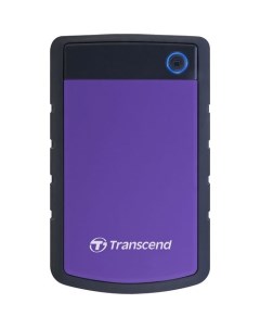Внешний диск HDD StoreJet 25H3 TS4TSJ25H3P 4ТБ фиолетовый Transcend