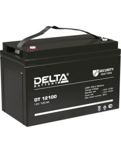 Аккумуляторная батарея для ИБП DT 12100 12В 100Ач Дельта