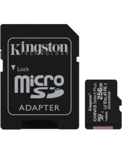 Карта памяти microSDXC UHS I U3 Canvas Select Plus 256 ГБ 100 МБ с SDCS2 256GB 1 шт переходник SD Kingston