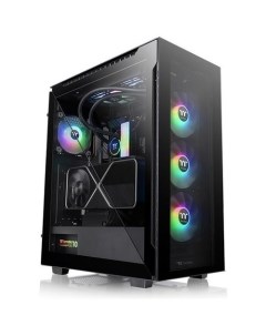 Корпус ATX Divider 500 TG Midi Tower без БП черный Thermaltake