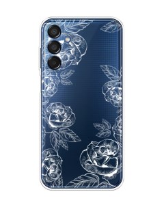 Чехол на Samsung Galaxy M15 5G Розы графика Case place