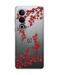 Чехол на OnePlus Nord CE4 Красная сакура Case place