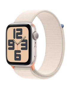 Смарт часы Watch SE 44 мм 2023 сияющая звезда плетеный ремешок Apple
