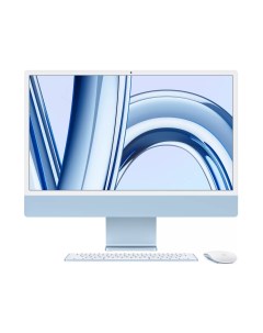 Моноблок iMac A2873 24 M3 8 CPU 10 GPU 8 Гб 256 Гб Blue MQRQ3ZP A Apple