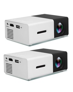 LED мини проектор беспроводной Unic YG 300 с поддержкой HD видео портативный с пультом ДУ Bestyday