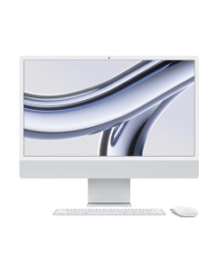 Моноблок iMac A2873 24 M3 8 CPU 10 GPU 8 Гб 256 Гб Silver MQRJ3ZP A Apple