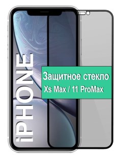 Стекло Антишпион на Apple iPhone Xs Max 11 ProMax Ёmart