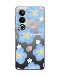 Чехол на OnePlus Nord CE4 Цветы и клубники Homey