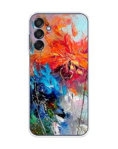 Чехол на Samsung Galaxy M15 5G Абстрактные цветы Case place