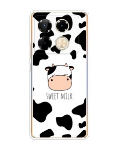 Чехол на Infinix Note 40 Pro Sweet milk Case place