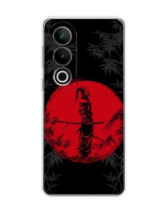 Чехол на OnePlus Nord CE4 Самурай на красном фоне Case place