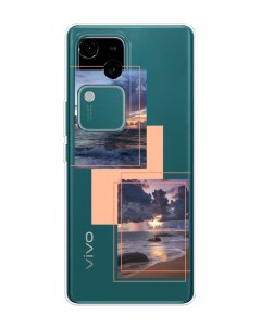Чехол на Vivo V30 S18 Sky collage Homey